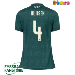 Real Madrid Dean Huijsen #4 Replik Auswärtstrikot Damen 2026-27 Kurzarm